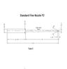 Fine Runner EDM Copper Electrode: Submerged Gate Purple Copper Rod