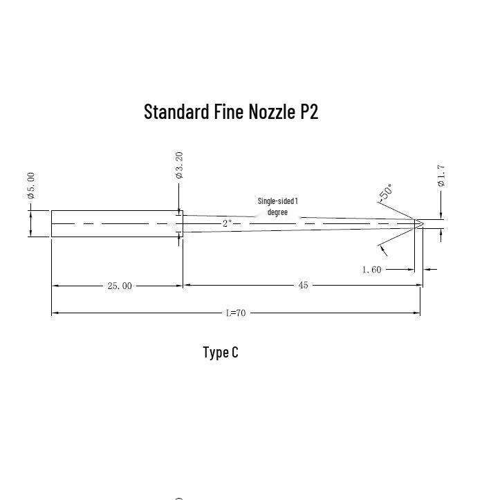 

Fine Runner EDM Copper Electrode: Submerged Gate Purple Copper Rod