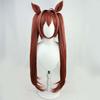 Anime Game Umamusume: Pretty Derby Daiwa Scarlet Cosplay Costume Wig Combat Uniform Skirt Woman Halloween Carnival Party Suit