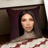 KKim KKardashianS Cushion Cover Reversible Soft Durable Pillow Cover Home  Car MultiScene Use for Daily Comfort