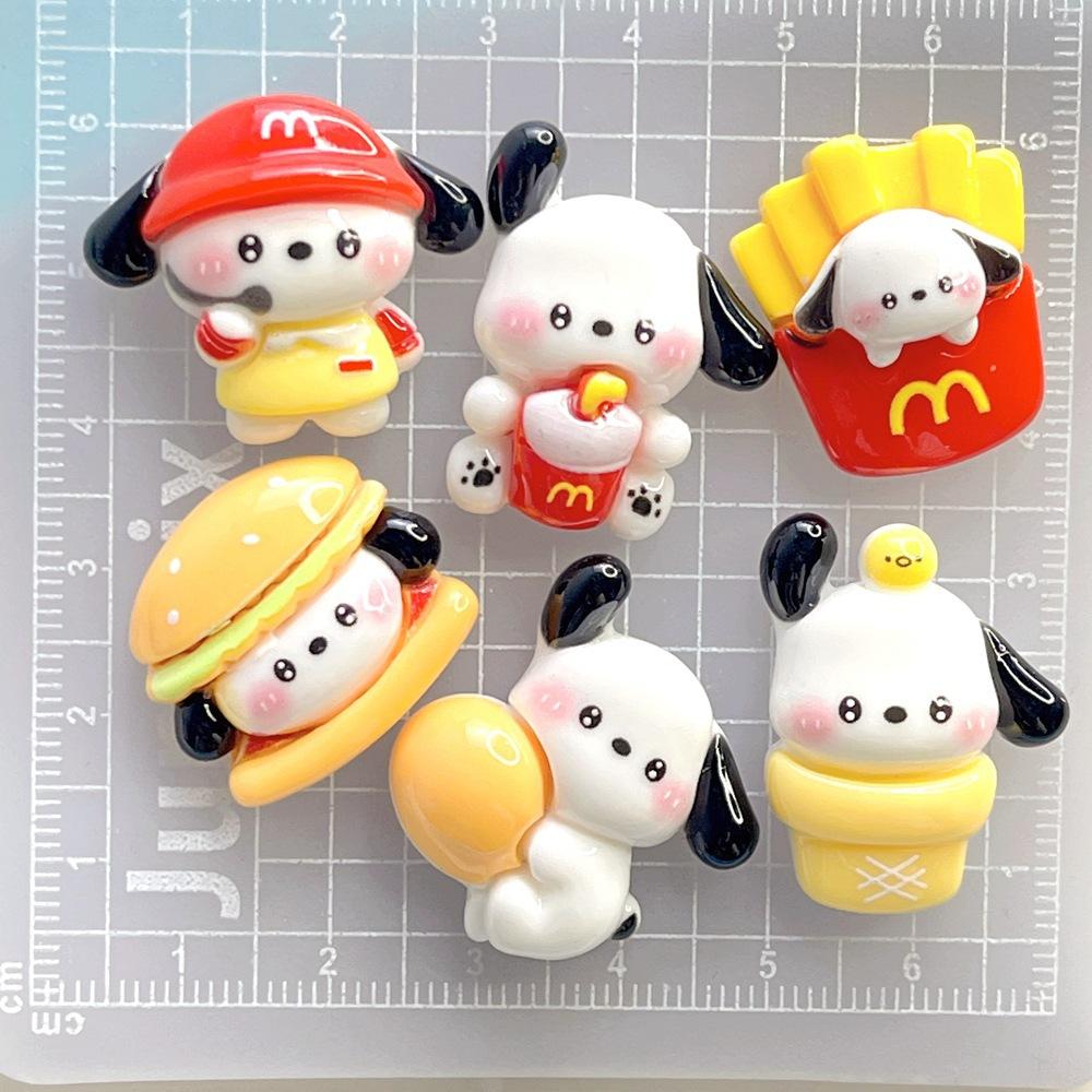 5PCS DIY Refrige Magnet Cartoon Papaw Dog Magnets Nordic Personalized Home Decor Whiteboard Po Message Board Home