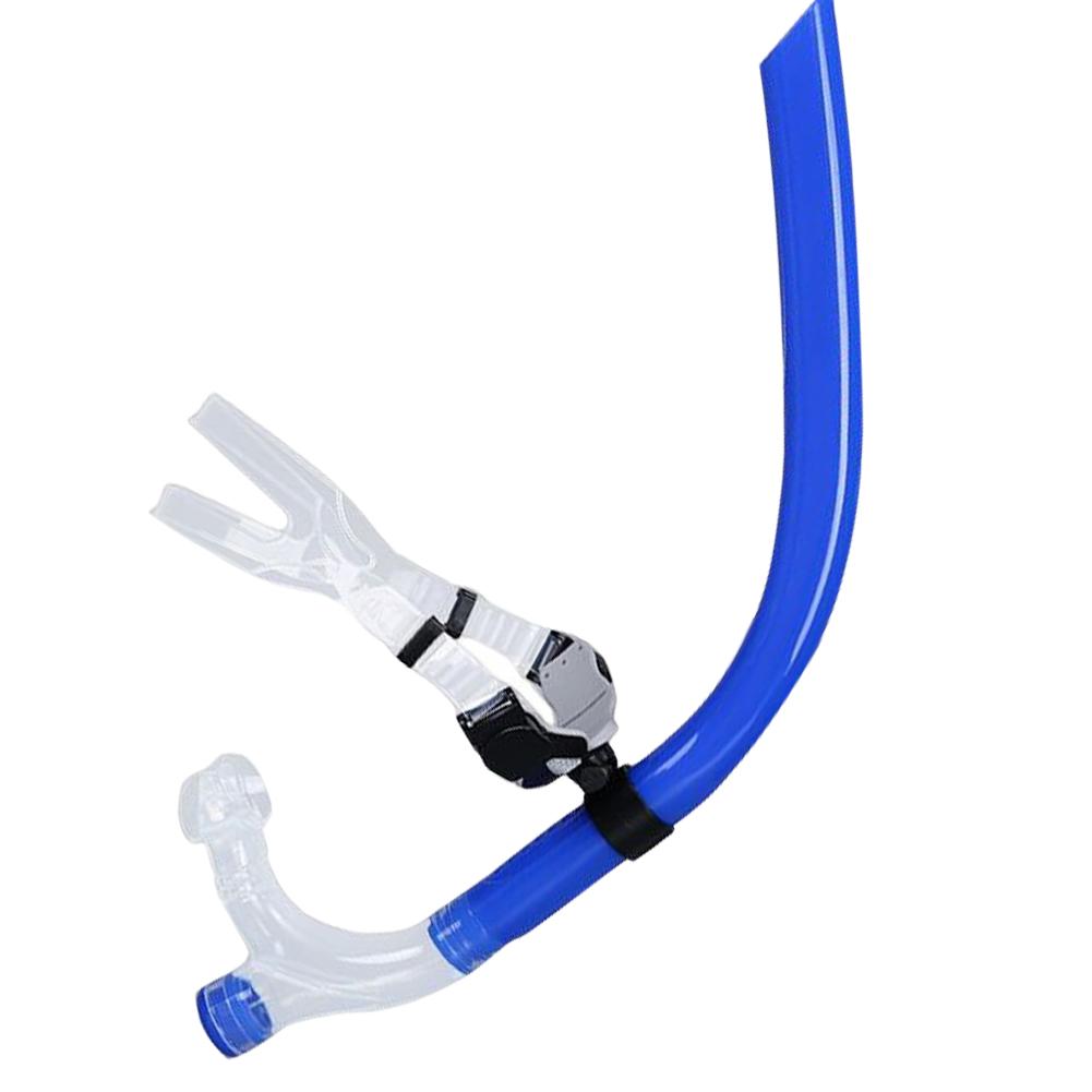 Swimming Front-Breathing Tube Comfortable Snorkel Diving Tube Front Head Snorkel for Snorkeling Scuba Diving Freediving Swimming