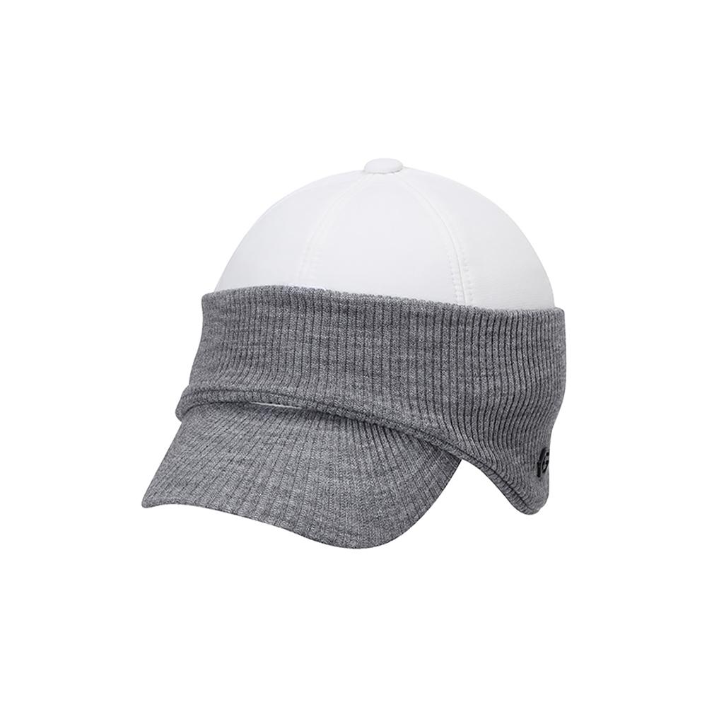 ELLE GOLF Men'S Detachable Earflap Knit Contrast Cap_6H77404
