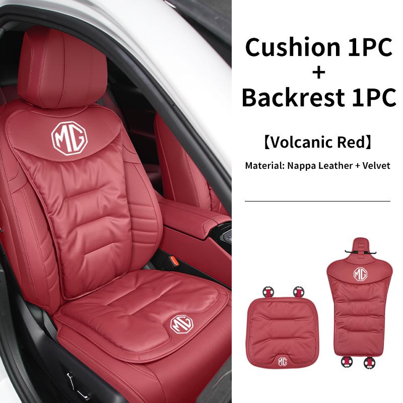Housse de siège en velours et cuir respirant AWI1 pour voiture, protection de siège, accessoires pour Morris Garages MG 3 5 6 7 HS ZS GS RX5 RX8