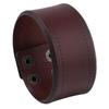 Punk Retro Breites Lederarmband: Europäisches & Amerikanisches Herren-Oberleder-Rindsleder-Armband