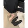 Modedesigner Herbst Damen Mesh Stoff Ballerinas Mode Flach Damen Komfort Weiche Sohle Mary Jane Schuhe