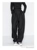 2024 Early Spring Women's High-Waisted Wide-Leg Casual Pants with Velcro