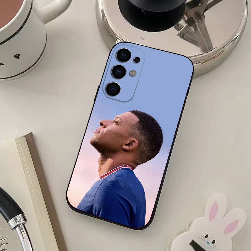 K-kylian Football Star M-mbappe Phone Case For Samsung S25,S24,S21,S22,S23,S30,Ultra,S20,Plus,Fe,Lite,Soft Black Cover