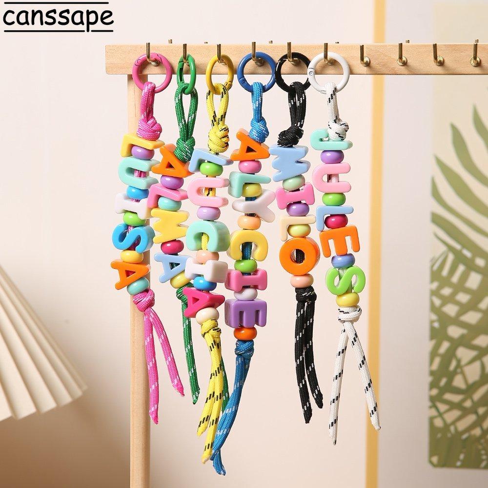 Handbag Pendant Car Jewelry Customized Name Key Chain Acrylic Letter Charm Birthday Gift Ideal Gifts for Family Friend Worker