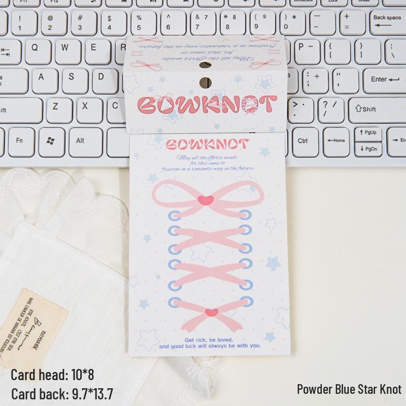 Self-Sealing Cute Card Packaging Bag Set for Small Cards