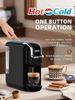 Neue MK-603 Cafelffe Mehrfachkapsel-Kaffeemaschine 4 in 1 Heiß/Kalt DG Cappuccino Nespresso Kapsel ESE Pad Gemahlen Espresso Cafeteria 19 Bar