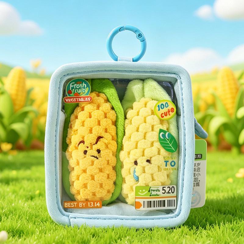 Schattige Mini Boodschappen Pluche Delicaat Speelgoed Warme Pop Assortiment Met Meerdere Voedselvormen Ultrazacht Voor Kinderspeeltijd