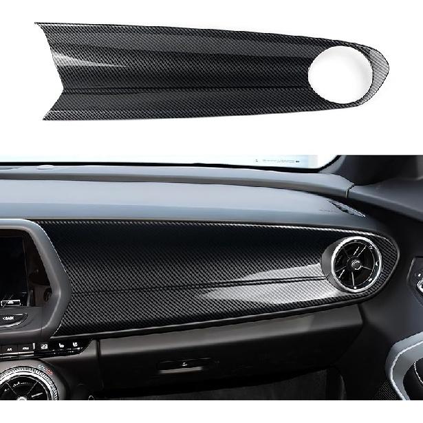 Car Sticker ABS Carbon Fiber Decal Interior Cover Trim for Chevrolet Camaro 2016 2017 2018      2024 Accessories