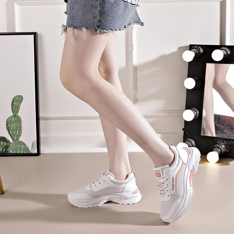 Fashion Women's Running Shoes Cushioned And Lightweight Sports Shoes Walking Sneakers