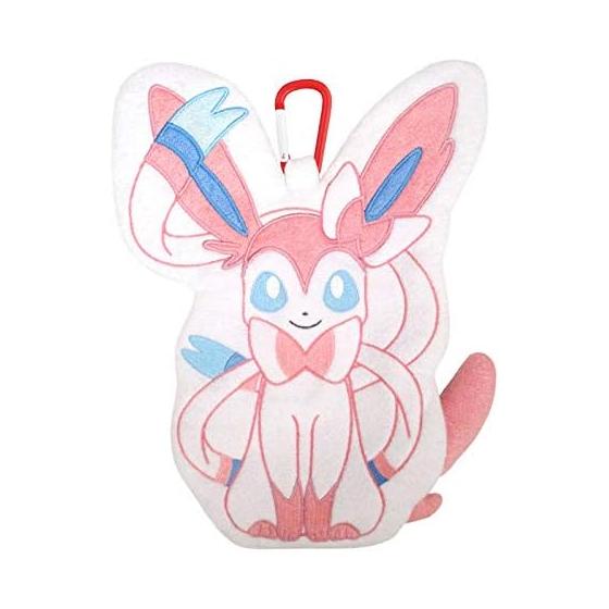 Sanei Boeki Pokemon Pettafuwa Pouch Sylveon W20.5xD3.5xH27cm Plush Toy Goods Pokemon PZ41