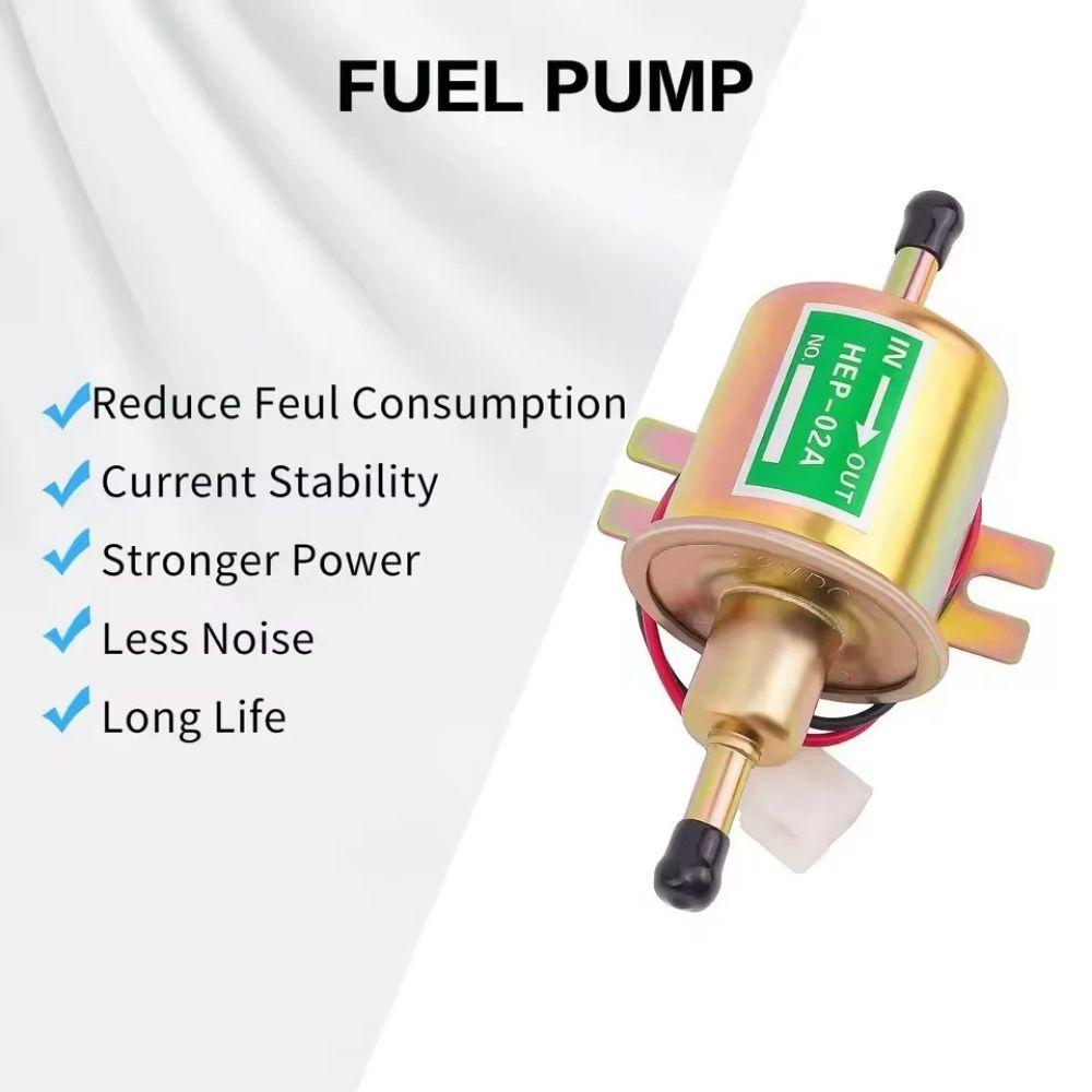 12V Electric Fuel Pump Engine Parts Electric Fuel Injection Pump Transfer Pump  Motorcycle
