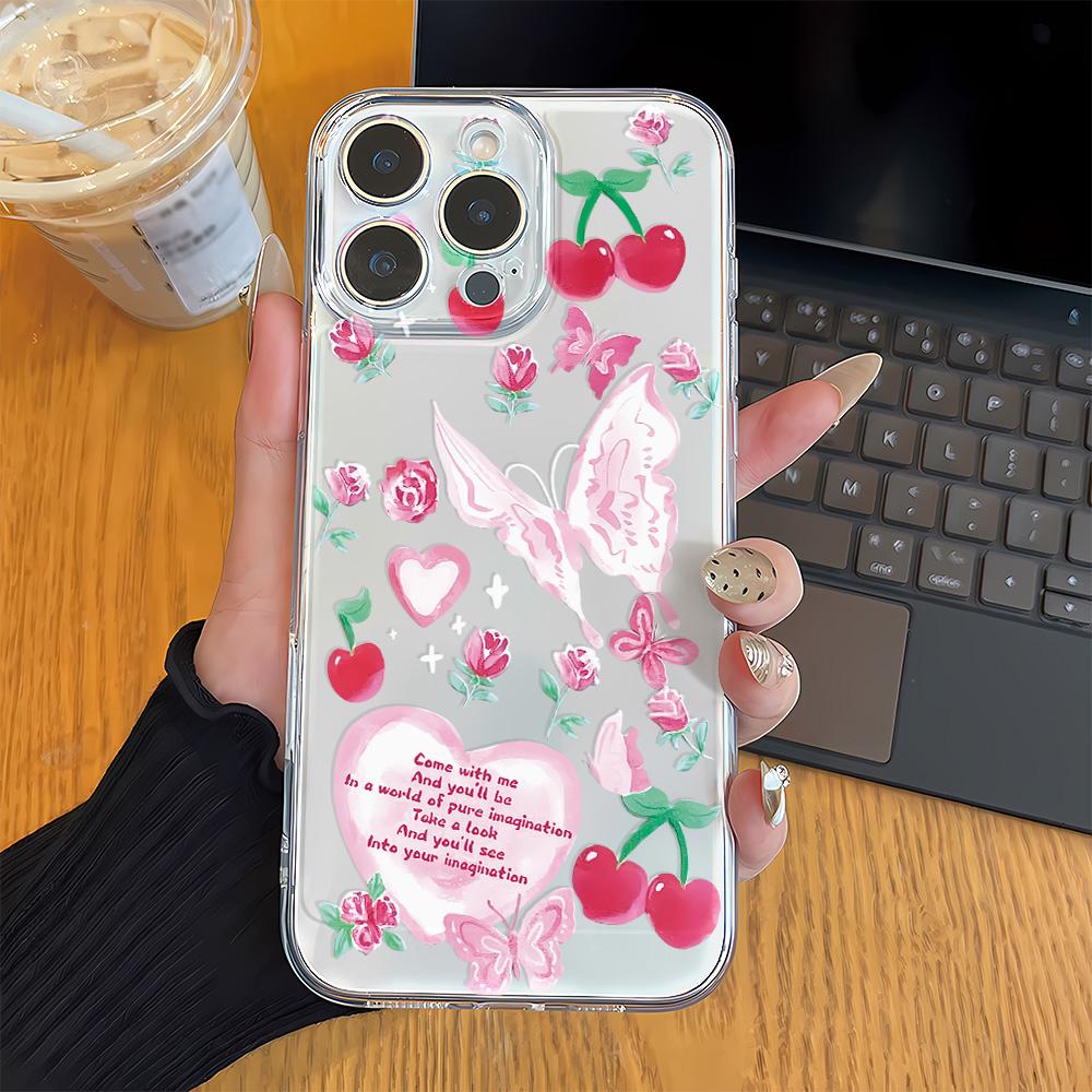 Handyhülle für iPhone 11 12 13 14 15 16 17 Pro Max Hülle Samsung A36 A56 A06 A05 A15 A55 Hülle Xiaomi 11 12 Redmi 12C Note 11 12 13 9 10 C65 Niedlich