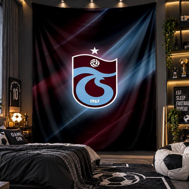 Tapiz para Colgar en la Pared Tela con Estampado del Trabzonspor FC para Sala de Estar Dormitorio Decoración del Hogar