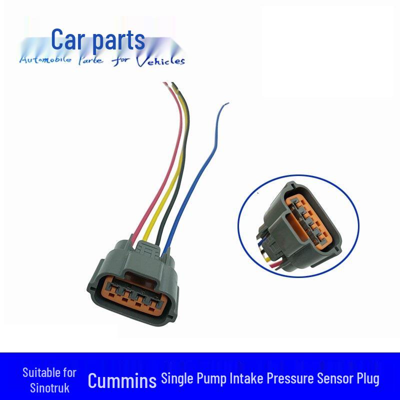 Compatible Intake Air Pressure Sensor Plug for Cummins Sinotruk Hengyang Unit Pump Vehicle Specific