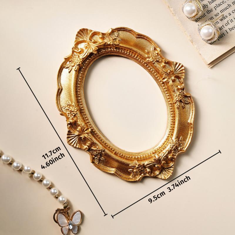 Vintage Gold Diy Shadow Box Frame Diy 3D Memory Display Frames Wedding Photo Display Frames Atmosphere Props Home Decoration