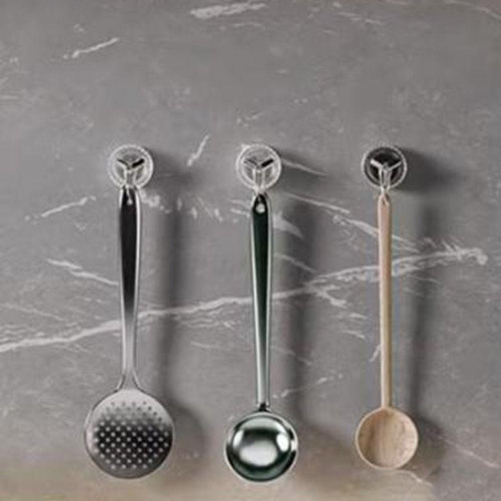 Plastic Suction Cup Hook Punch-free Rotating Strong Vacuum Hangers Removable Traceless Towel Sticky Hook Bathroom