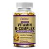 Daitea Vitamin B-Complex Maximum Strength Supplement with All B Vitamins, B1, B2, B3, B6, B12, Biotin, Pantothenic Acid, Choline & Inositol, 120 Caps