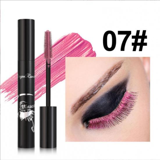 Mascara Colorată Waterproof de Lungă Durată pentru Gene, Mascara Ușor de Îndepărtat, Machiaj de Frumusețe