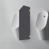 Urinal Partition Large Baffle (angled Version) 15.75*35.43 Inches, Wall Mounted Men's Toilet Partition - Easy To Install & Clean