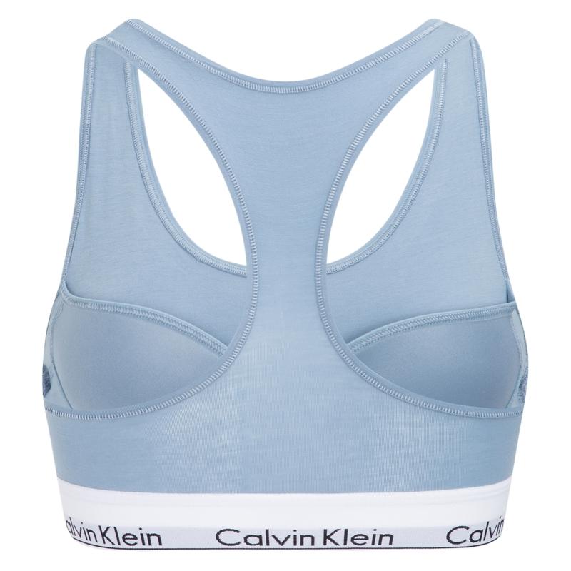 Calvin Klein Modern Gravity Wireless Sports Bra Women Underwear Iceland-Blue QF3785AD-8I3