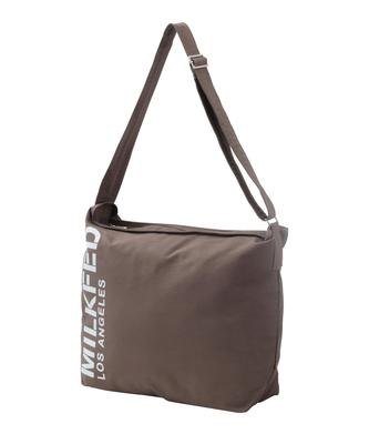 Shoulder Bag STENCIL LOGO SHOULDER BAG BROWN [Milkfed] Women's