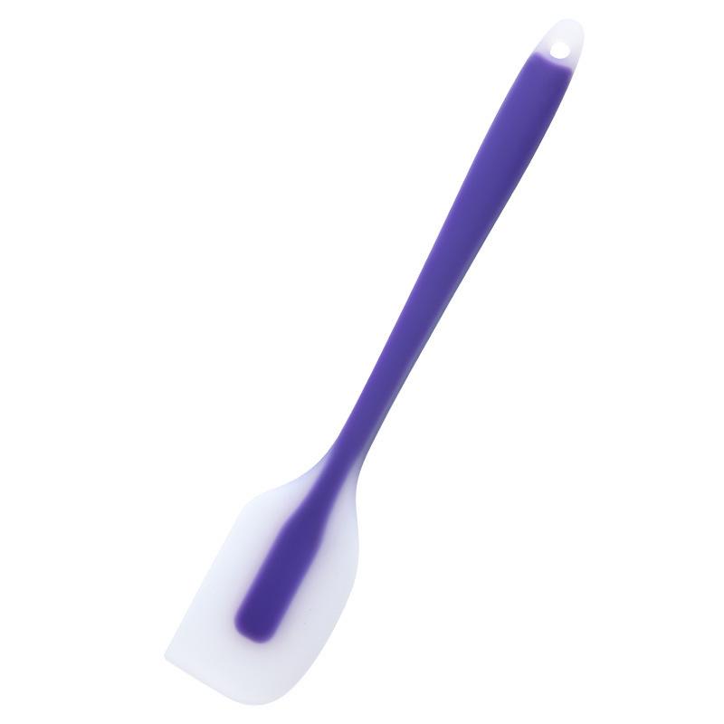 High-Temp Resistant Translucent Silicone Spatula and Cake Scraper