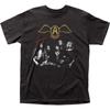 Aerosmith Get Your Wings Mens T Shirt Music Classic Rock Band Tee New Black Unisex T-Shirt Graphic Tee