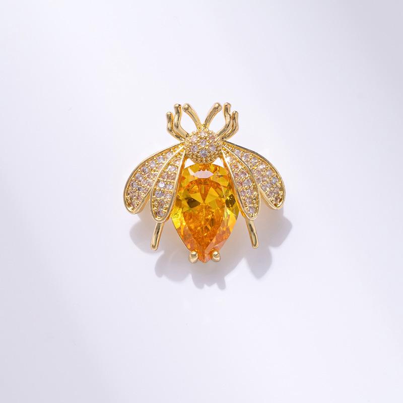 Bo Xin Yun Korean Style Bee Brooch - Elegant Light Luxury Gift