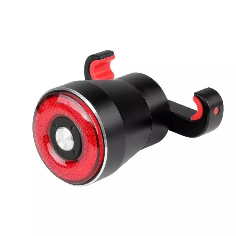

OFFBONDAGE Bicycle Smart Auto Brake Sensing LED Light IPx6 Waterproof Charging Cycling Taillight Bike Rear Light Accessories Q5 300-600 Lumen& 1000 Mah