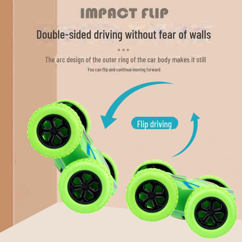 Voiture de cascade tout-terrain double face pour enfants transfrontaliers