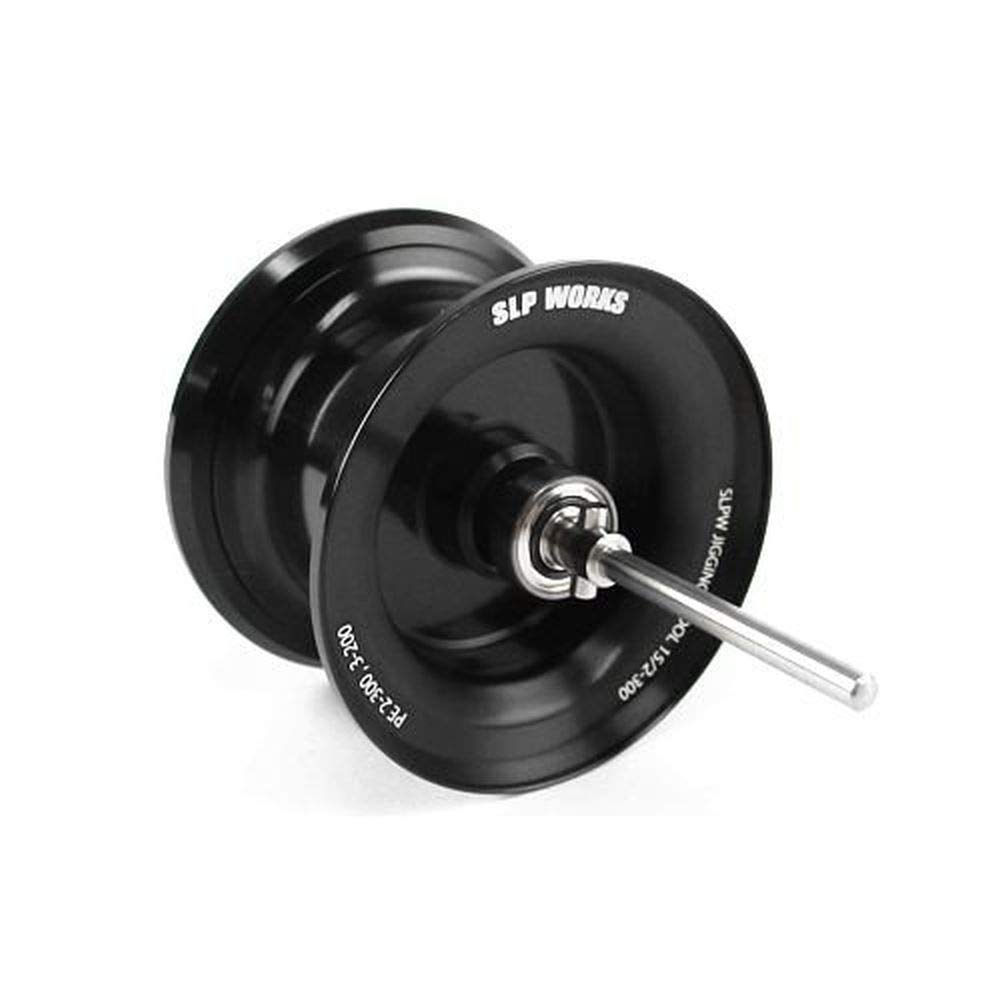 Daiwa SLP WORKS SLPW Jigging Spool for Baitcasting Black 15/2-300 Reels,