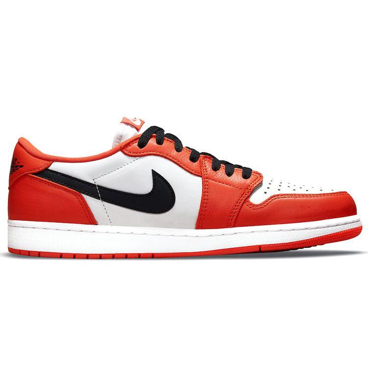 Air Jordan 1 Retro Low OG Starfish Unisex Sneakers Orange White Black CZ0790-801