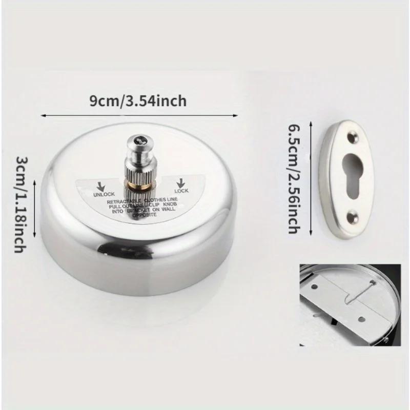 Nástěnná oděvní šňůra Větruodolná Nastavitelná pevnost Nylon Odolná Protiskluzová Sušící lano Laundy na prádlo Vnitřní tkanina