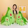 Popular Pokemon Cartoon Plush Toy Chikorita Grass Stuffed Animal Doll Wholesale