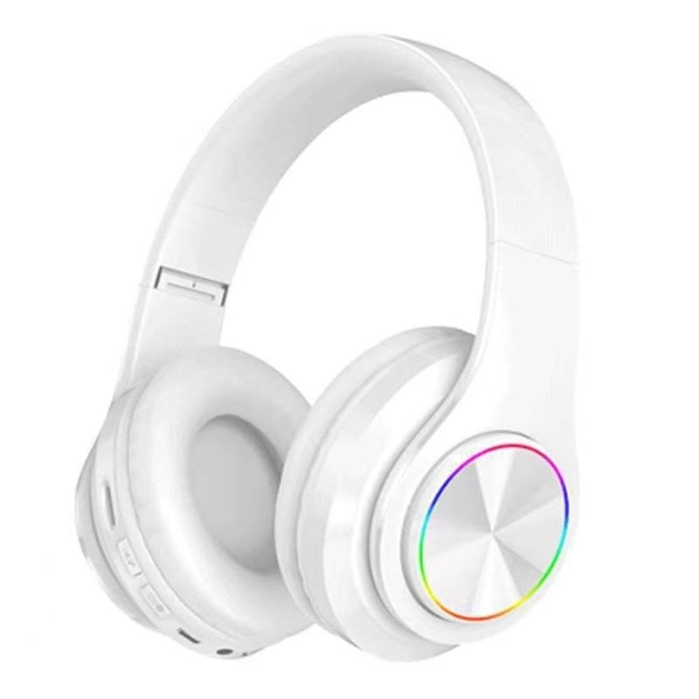 RGB Lighting Noise Cancelling Headphones HIFI Audio Wireless Headphones Sports Use