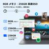 ZENAERO Laptop with Office 3020e Up To 8GB 256GB 1080P X IPS Windows 11 English Keyboard and Numeric Ideal for Students and Ideal for Video Streaming