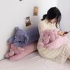 Long Elephant Body Pillow Large Cute Stuffed Animal Cushion Sleeping Elephant Decorative Body Pillow Chair Back Cushion Decor