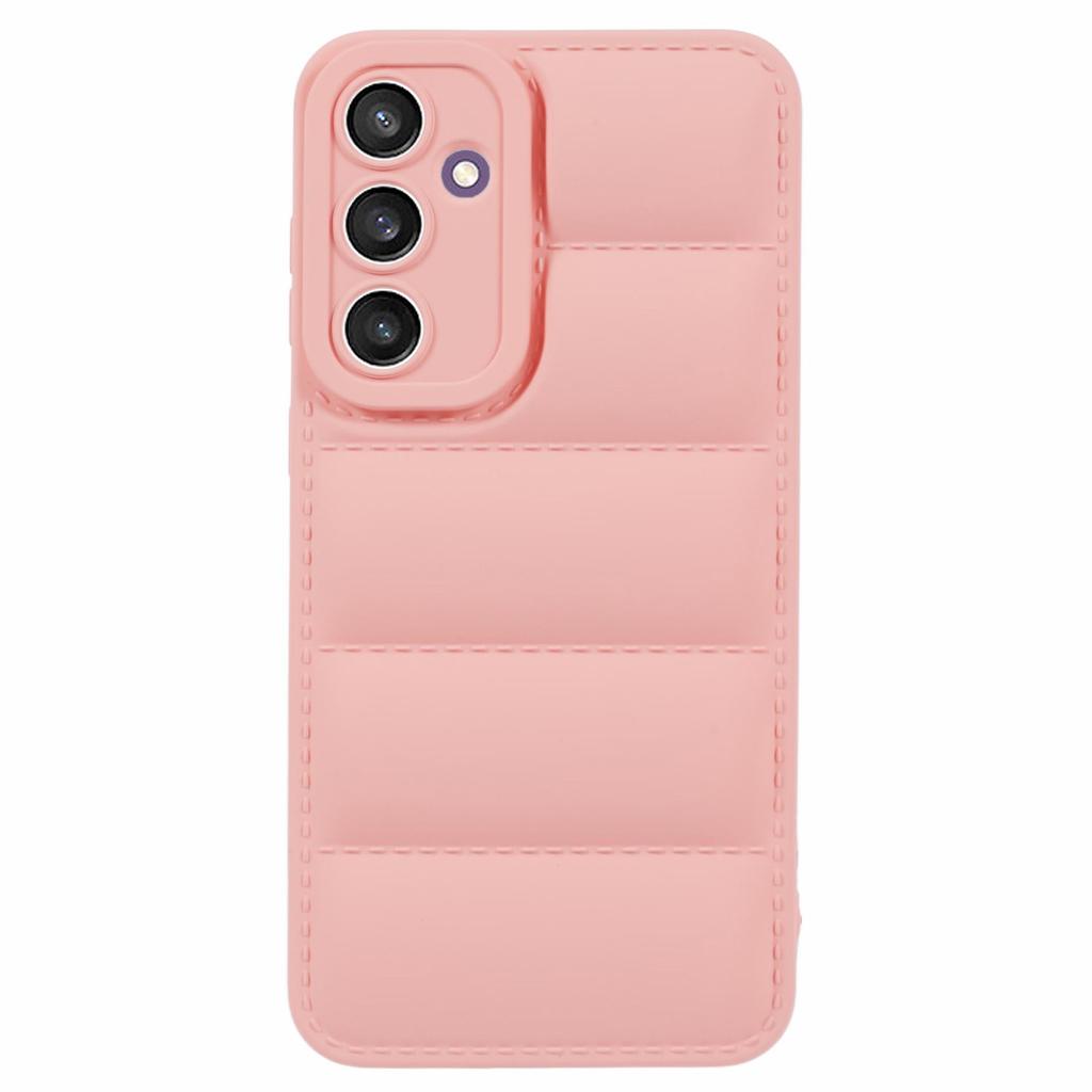 JTW Series For Samsung Galaxy S23 FE Case Down Jacket Design Rubberized Phone Back Protector