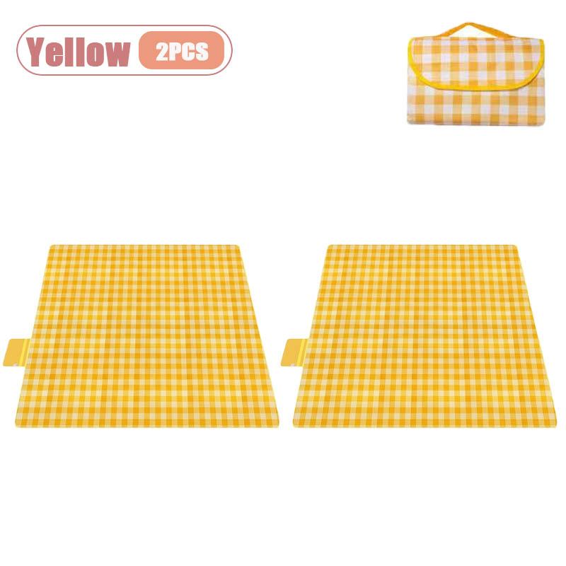 1-4PCS Foldable Portable Camping Mat Picnic Blanket Outdoor Travel Ground Pad for Beach Hiking Waterproof Lightweight Gift