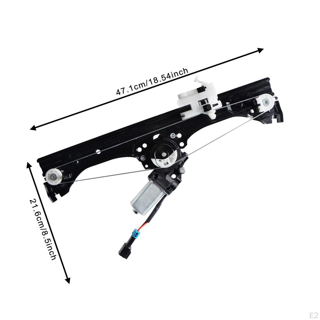 Left Window Regulator Power Vehicle Lifter W/ Motor Automotive Accessories Glass