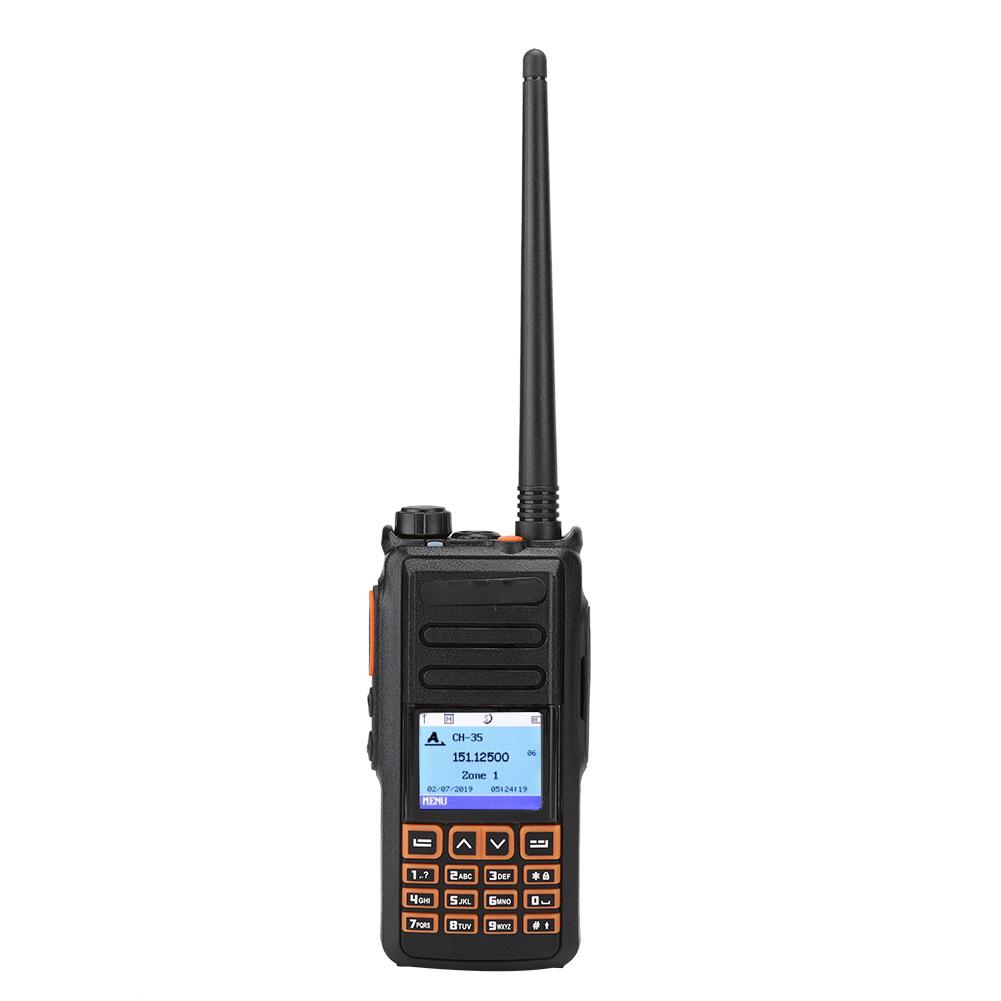 

Для Baofeng DM-X двухдиапазонная двухсторонняя радиостанция с большим светодиодным экраном и GPS EU Plug