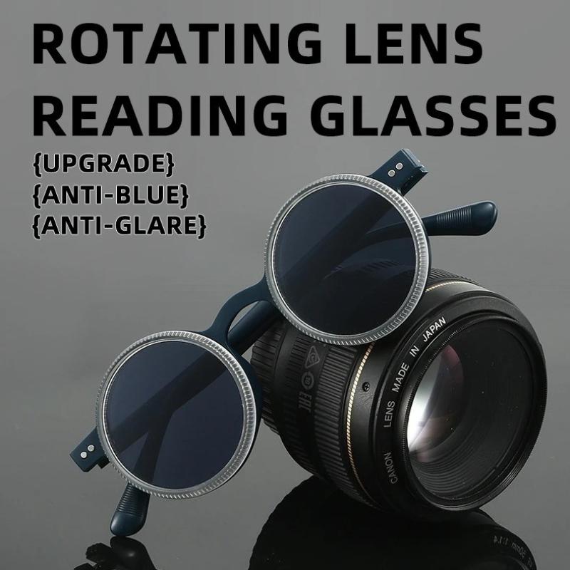 Round Frame 360° Rotating Adjustable Sunglasses Outdoor UV400 Shades Eyewear Classic Popular gentlemen Protective Glasses
