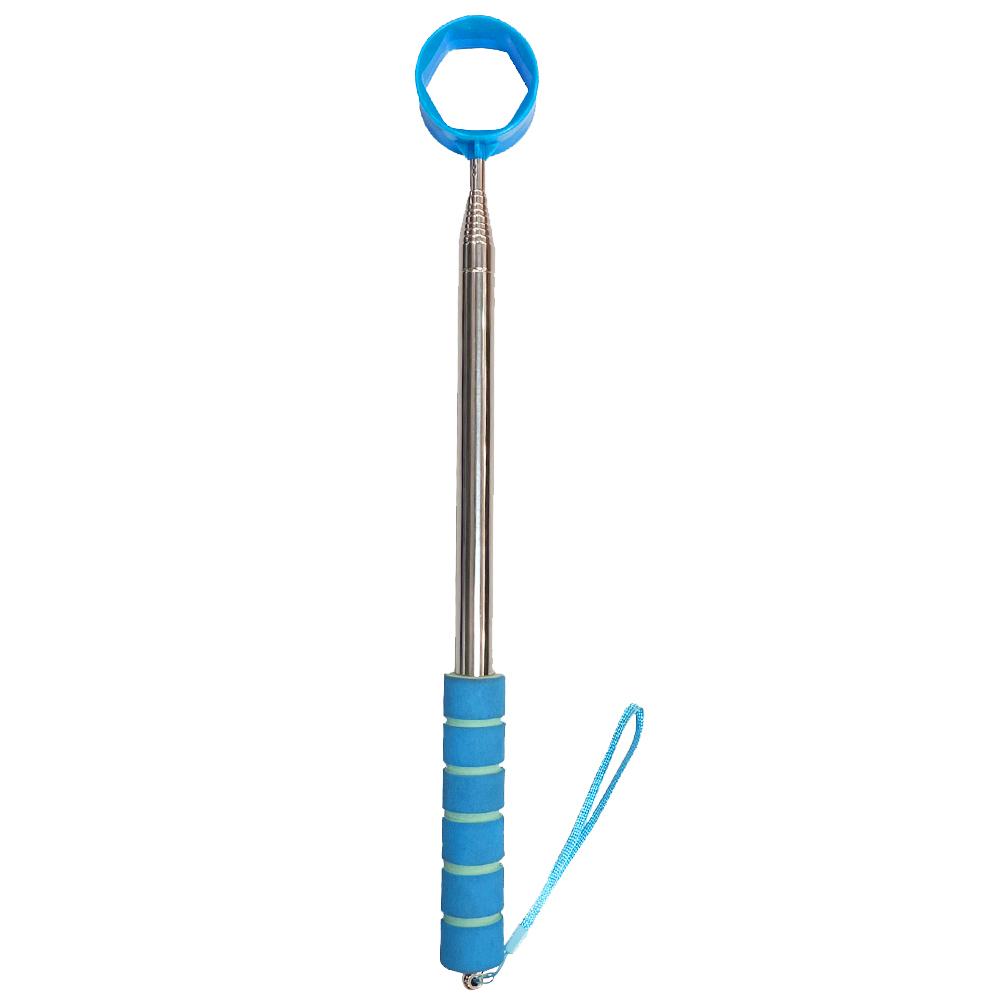 8.86 FT Telescopic Golf Ball Retriever Golf Ball Pick Up Retriever Grabber Non-Slip Handle Claw Sucker Tool Golf Accessories