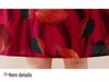Women's Cotton Silk Mid-Length Nightgown - Summer Pajamas Plus Size Homewear for Middle-Aged and Elderly