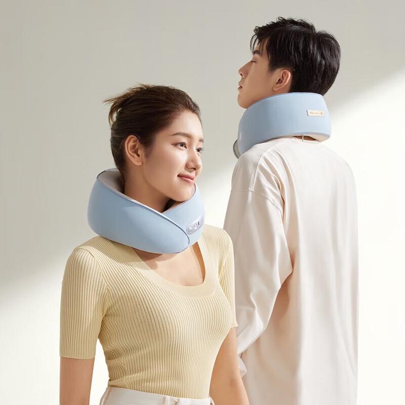 

Bear Wireless Heating Neck Massage Pillow